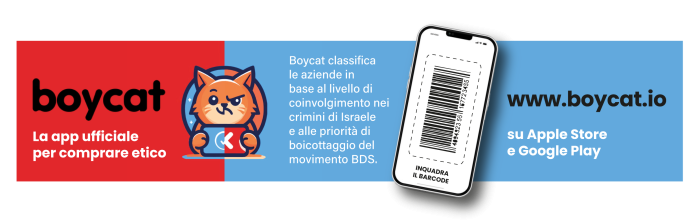 Guida agli obiettivi di boicottaggio BDS ITALIA - boycat