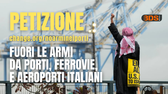 Chiediamo interruzione accordi militari