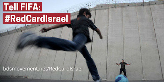 Infantino: Mostra il cartellino rosso a Israele!